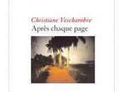 Après chaque page, Christiane Veschambre (par Antoine Emaz)
