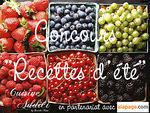 Concours recette l'été