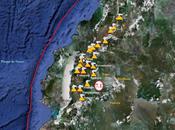 séisme magnitude dans chaine royale andine, Août 2010 Recrudescence prévisible volcanisme Pérou Mi-Novembre.