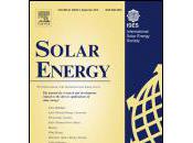 Papier accepté dans revue Solar Energy