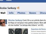 Page Facebook Sarkozy roumains