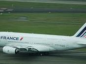 AIRBUS A380 d'Air France arrivé