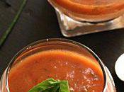 Panna cotta tomates confites