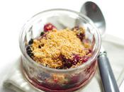 Crumble fruits rouges