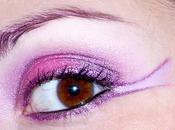 Maquillage égyptien rose/violet