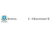 Everton Manchester United (Résumé buts Pienaar, Cahill, Arteta, Fletcher, Vidic Berbatov vidéo)
