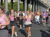 Parisienne, honneur femmes courent pour combattre cancer sein