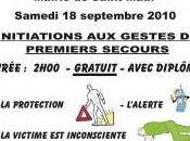 Formation premiers secours Croix Rouge