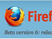 6ème bêta pour Firefox