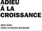 Adieu croissance, livre Jean Gadrey