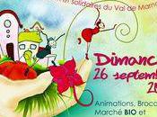 dimanche septembre Stand Sourire Multicolore" fête Paniers Loire