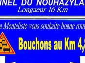 Embouteillages importants dans tunnel Nouhazyland