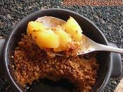 Crumble gourmand pommes ananas