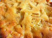 Gâteau Gourmand Pommes épices Sauce Caramel Beurre Salé