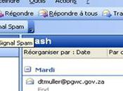 Lutte anti-spam Signal Spam intégré Outlook Thunderbird