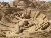 Magnifiques sculptures sable