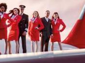 Beauté sensuelle pour Virgin Atlantic.