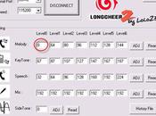 Modifier niveaux volumes portables chinois, sonneries, micro, haut parleur .....