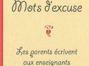 Mots d'excuse parents écrivent enseignants