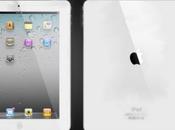 Concept iPad blanc avec design l’iPhone