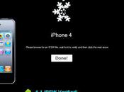 Snowbreeze pour jailbreaker débloquer votre iPhone...