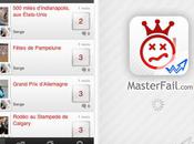 Résultats concours pour l’application Master Fail