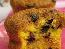 Muffins carottes, choc'orange