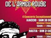 CHJAMI AGHJALESI concert aujourd'hui Ajaccio demain Bastia profit Croix Rouge.