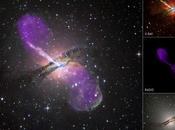 Jets immenses émanant galaxie Centaurus