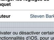 Myos Permet d’activer désactiver certaines fonctions l’iOS