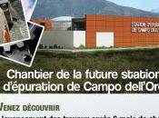Journée Portes Ouvertes chantier future station d'épuration Campo dell'Oro aujourd'hui