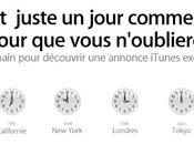 annonce habituelle publié site apple