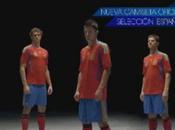 nouveau maillot l'équipe d'Espagne foot Roja) dévoilé dans spot déchire