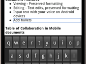 Modifiez documents Google Documents votre iPhone Android