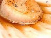 Saint-Jacques snackée, flambée cognac