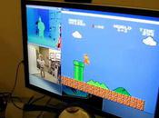 Super Mario saute avec Kinect