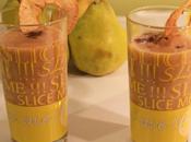 Smoothies pommes poires miel cannelle