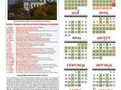 calendrier mural 2011 russe