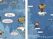 Doodle Jump Christmas pour Noël ligne