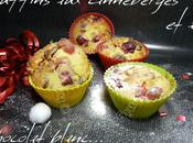 Muffins cannerberges chocolat blanc