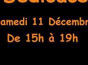 Séance dédicace dans votre magasin samedi décembre.