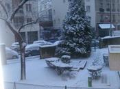 Paris sous neige time lapse