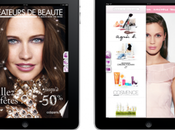 Club Créateurs beauté premier marché cosmétiques iPad