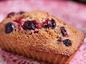 Financier gourmand noix pécan cranberries fraîches