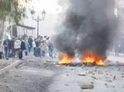 émeutes poursuivent Alger