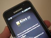 Samsung Kies permet synchroniser votre Galaxy connexion Wifi