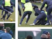 bagarre entre Adebayor Touré
