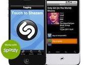 Retrouvez liens Spotify dans l’application Shazam Encore iPhone!