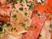 Rose-manger saumon carottes confites ....