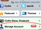 Cydia: gérer votre historique d’achats avec Manage Account